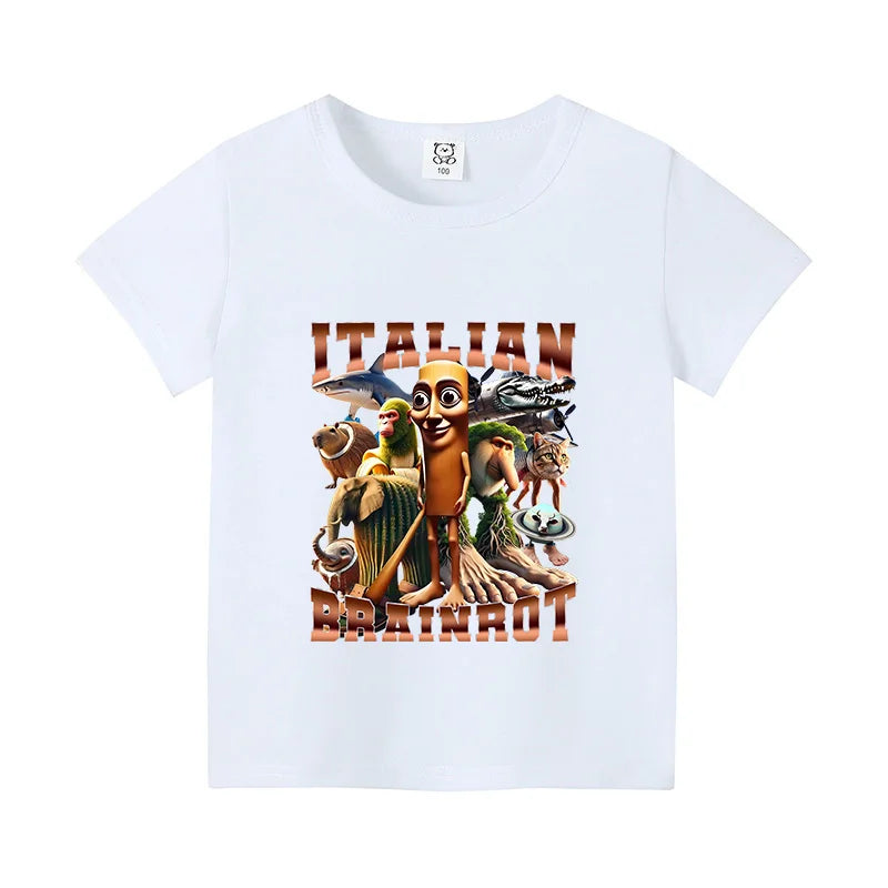 Dětské triko Italian Brainrot