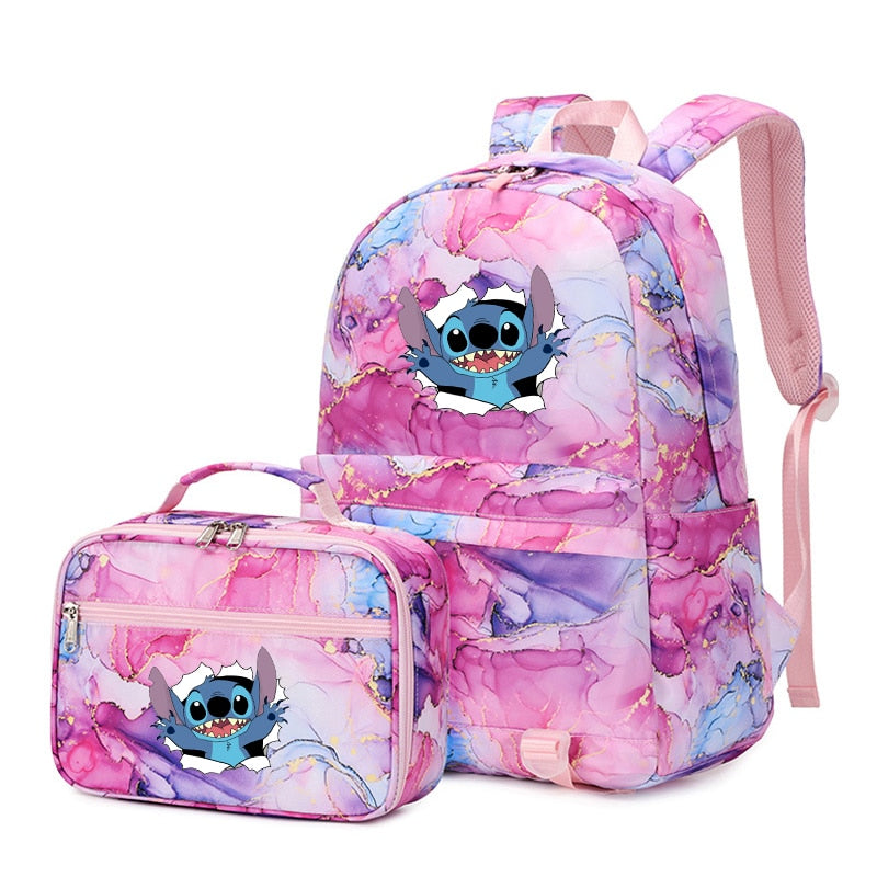Školní batoh a taška na oběd Stitch