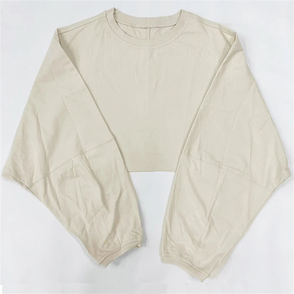Dámská sportovní croptop mikina
