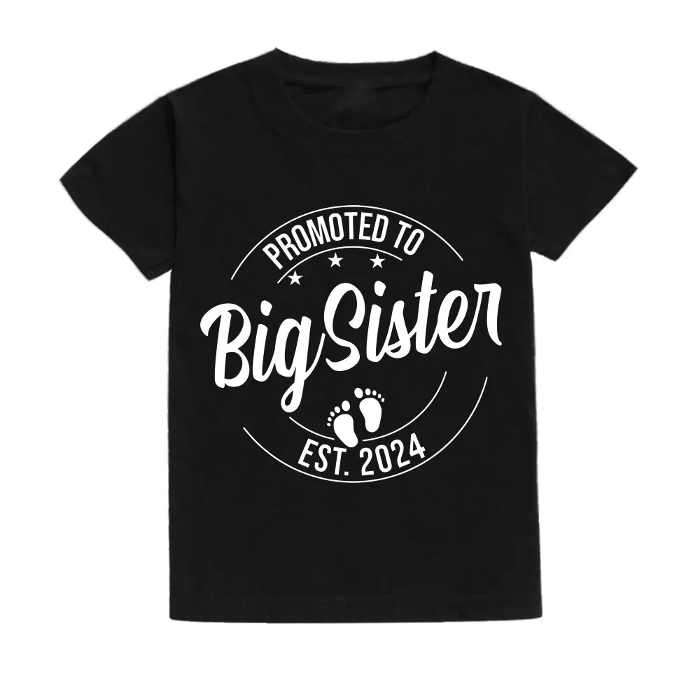 Dívčí triko Big Sister