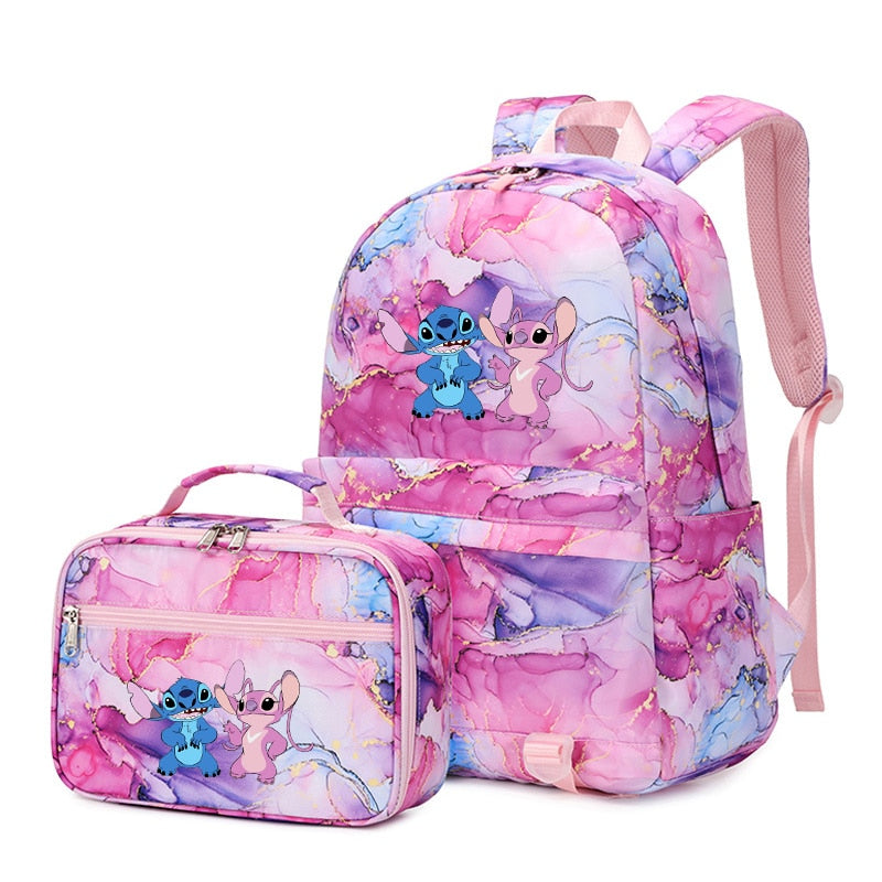 Školní batoh a taška na oběd Stitch