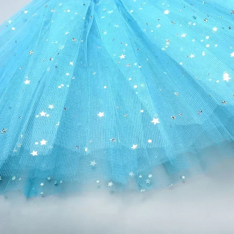 Dívčí tutu sukně se třpytem