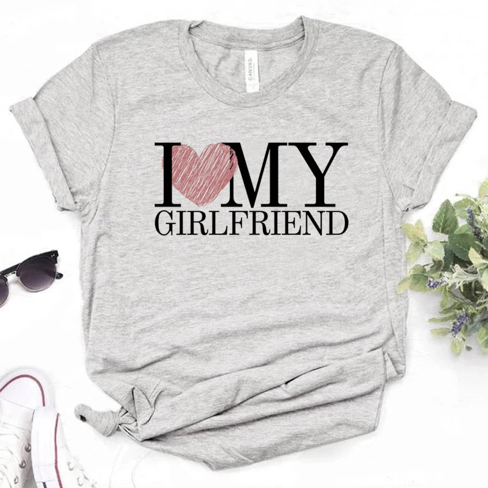 Unisex triko i Love My Girlfriend