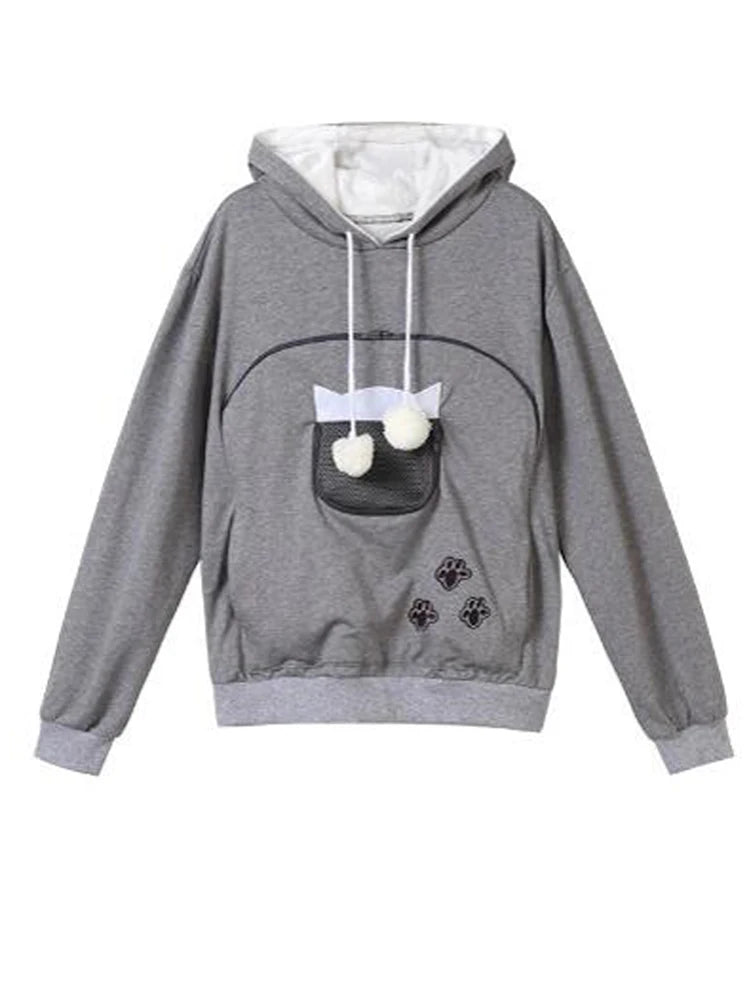 Unisex mikina s kapsou pro psy