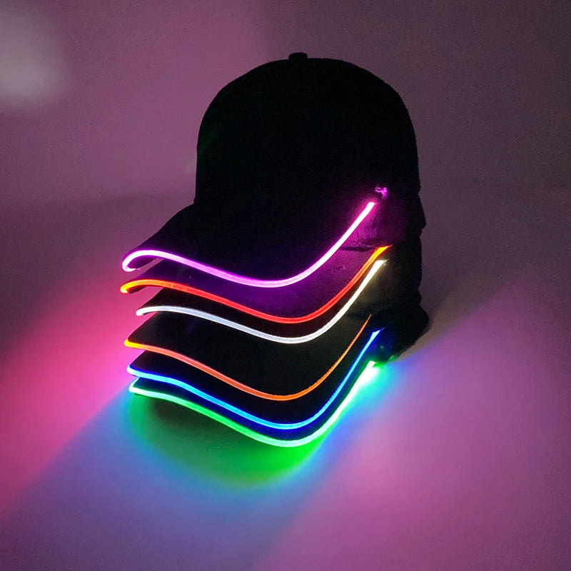 Unisex LED kšiltovka