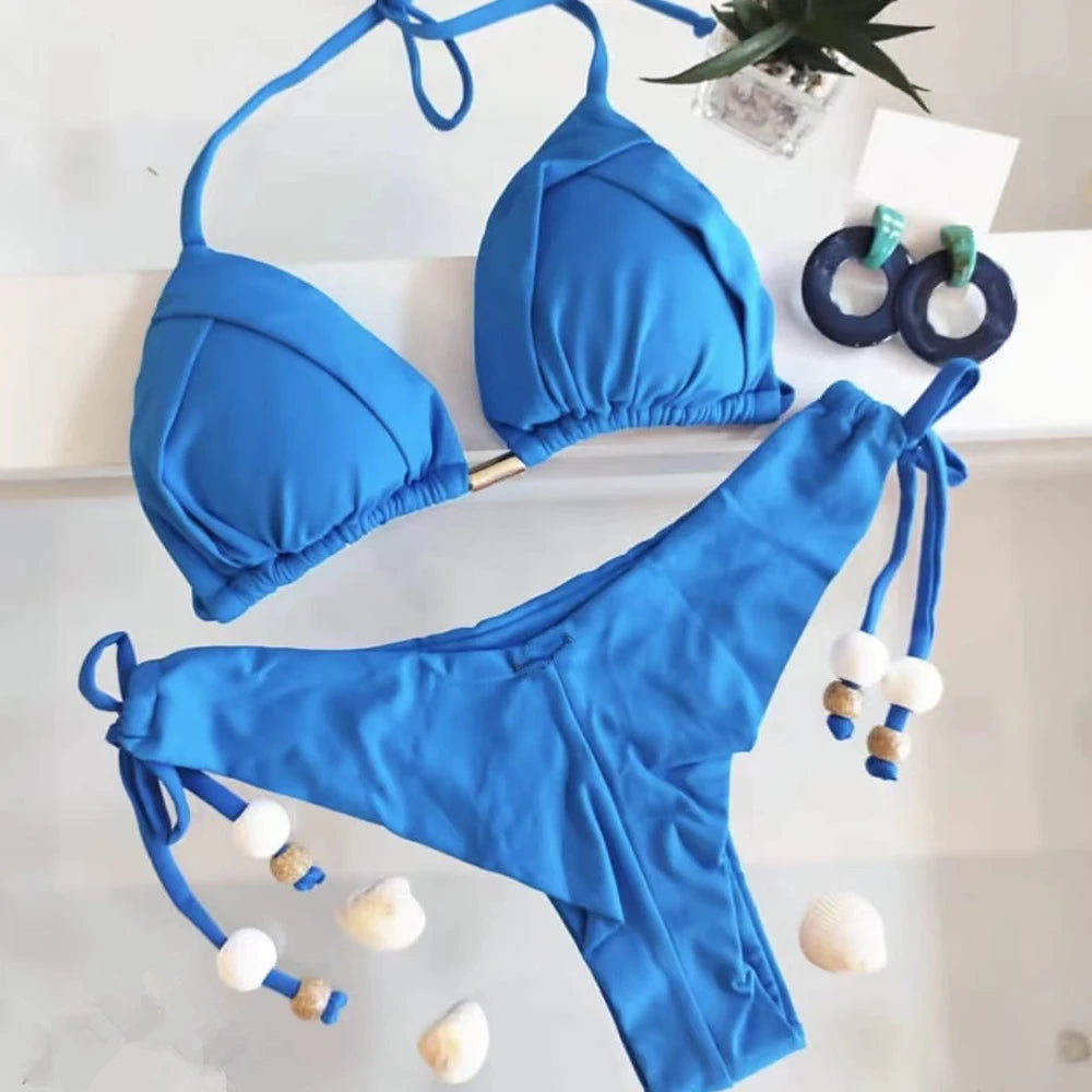 Dámské bikiny s volánky