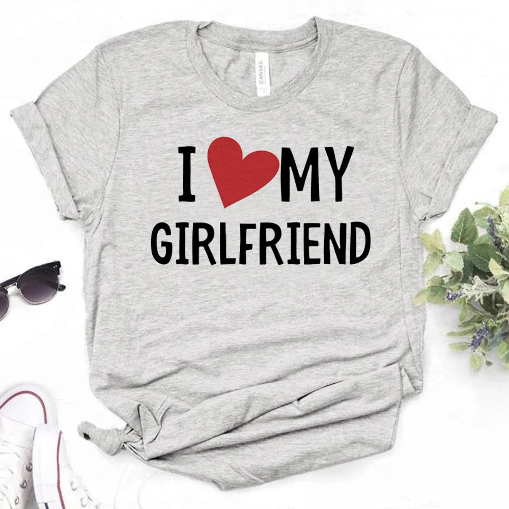 Unisex triko i Love My Girlfriend