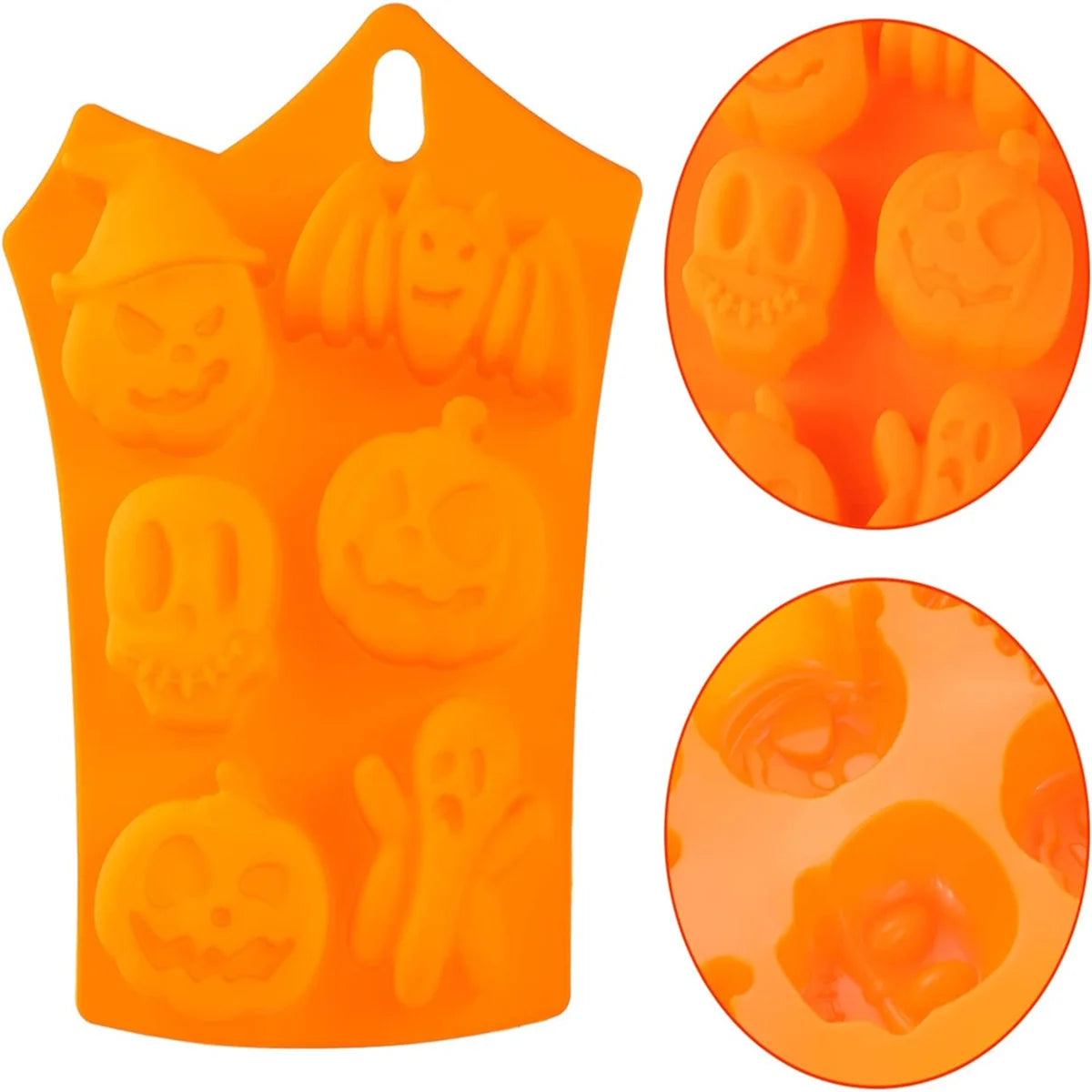 Silikonové formy na Halloween