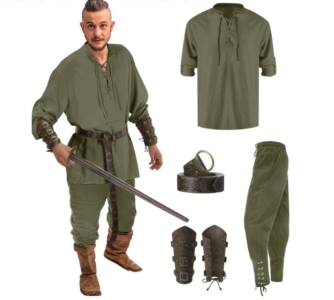 Pánský středověký kostým