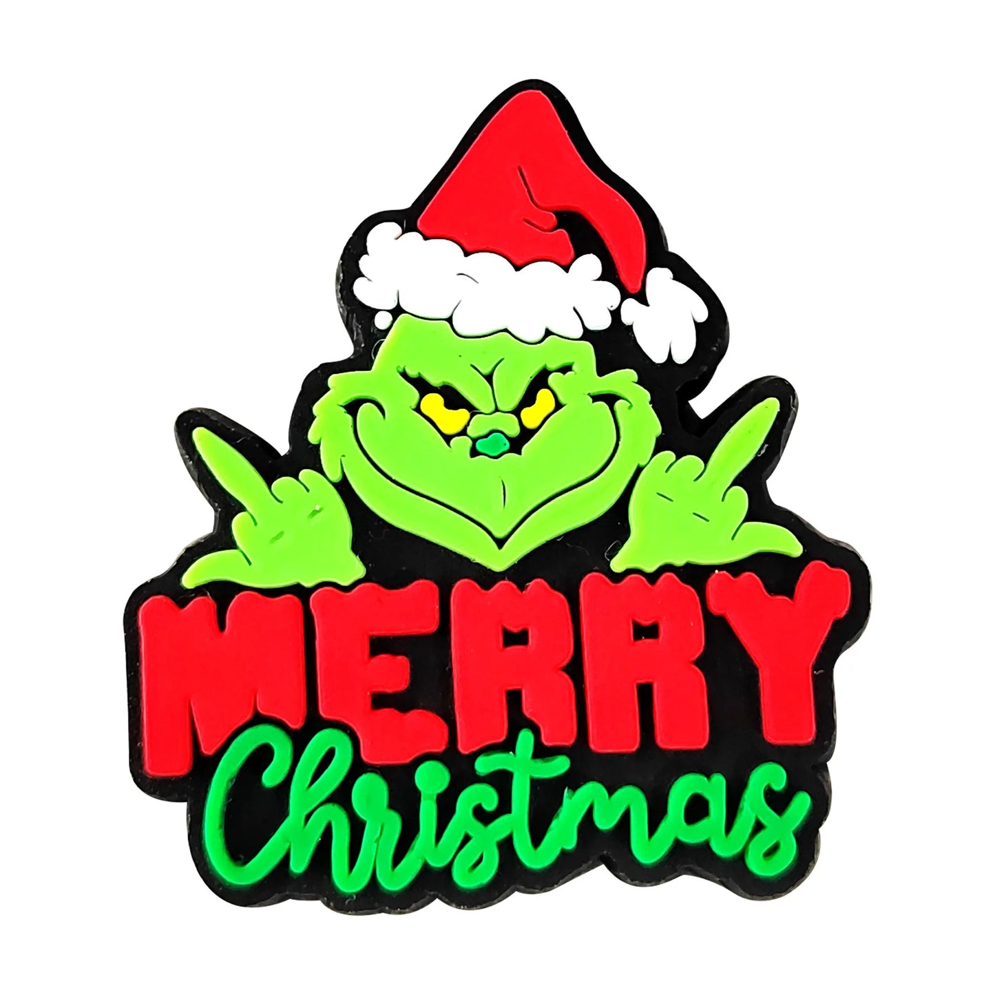Grinch doplňky na crocs