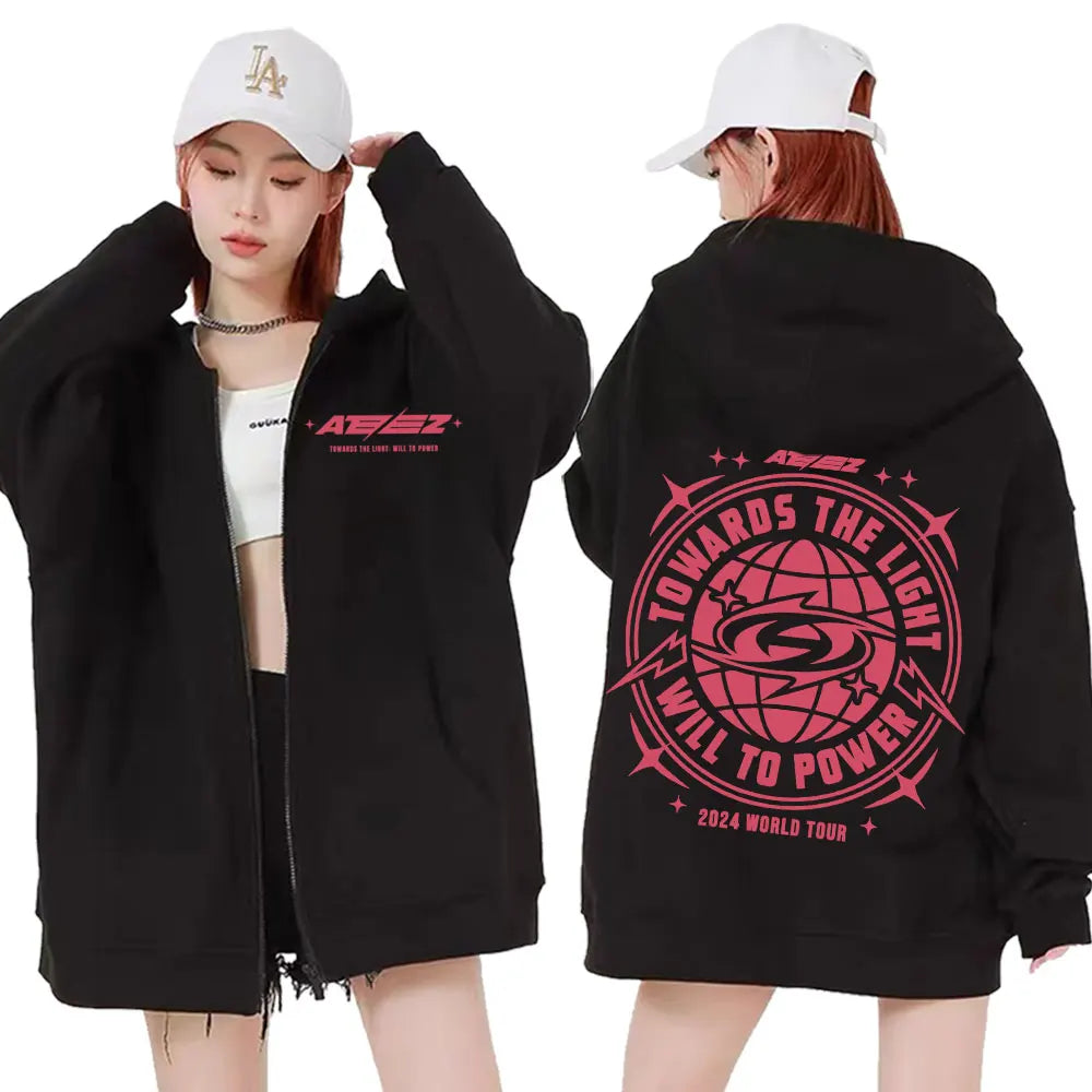 Unisex mikina Ateez The World Ep.