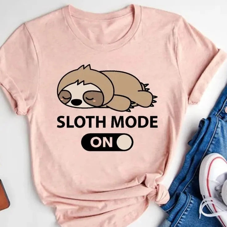 Dámské triko s lenochodem