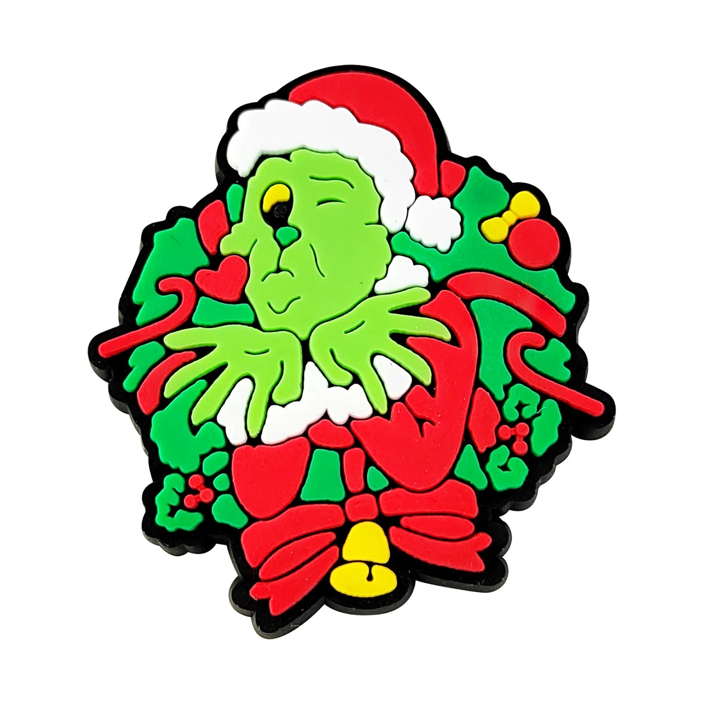 Grinch doplňky na crocs