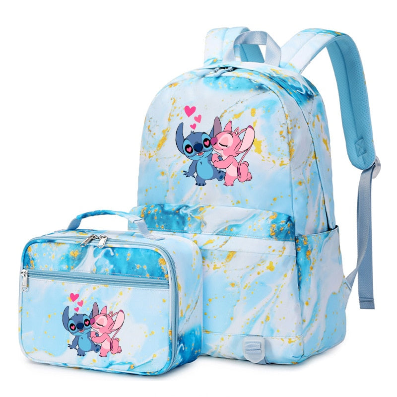 Školní batoh a taška na oběd Stitch