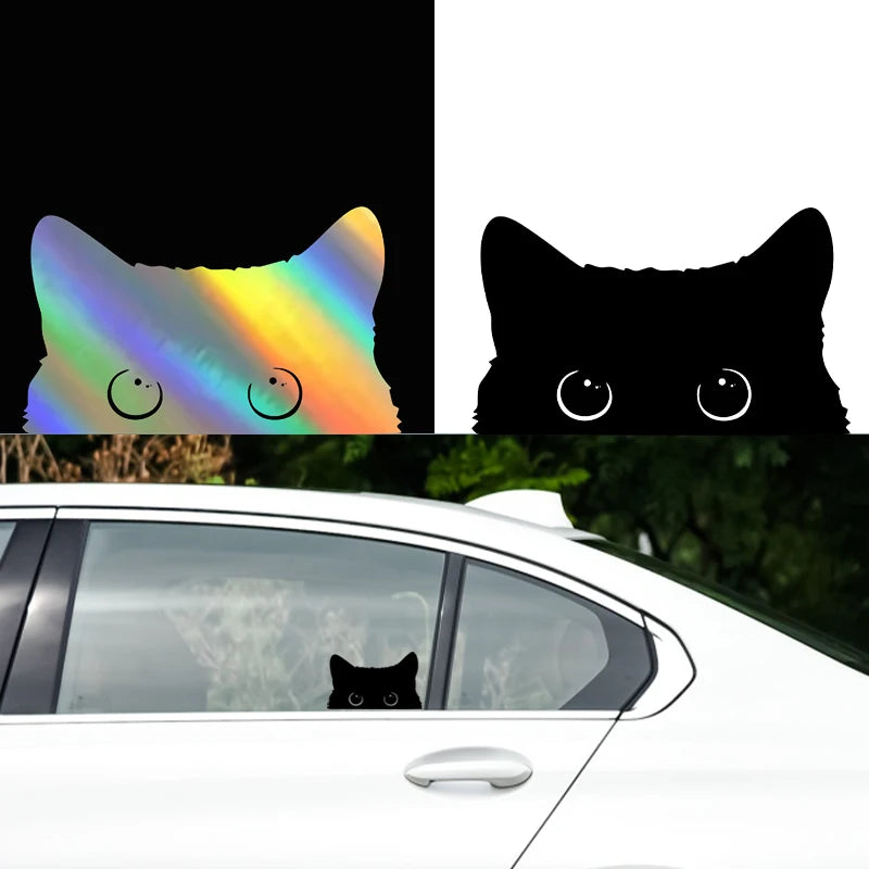 Samolepka kočíčí hlava