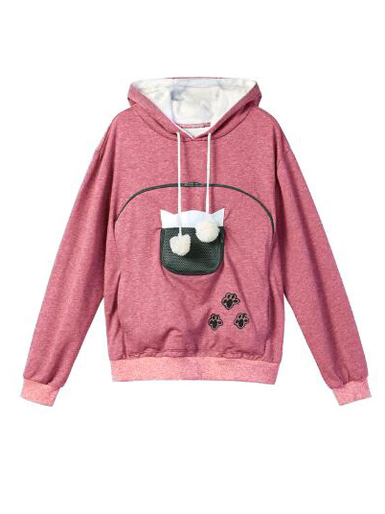 Unisex mikina s kapsou pro psy