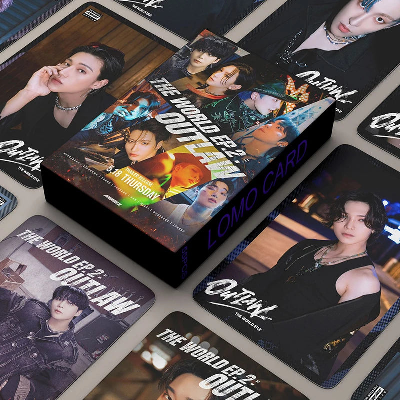 Lomo karty ATEEZ 55 ks