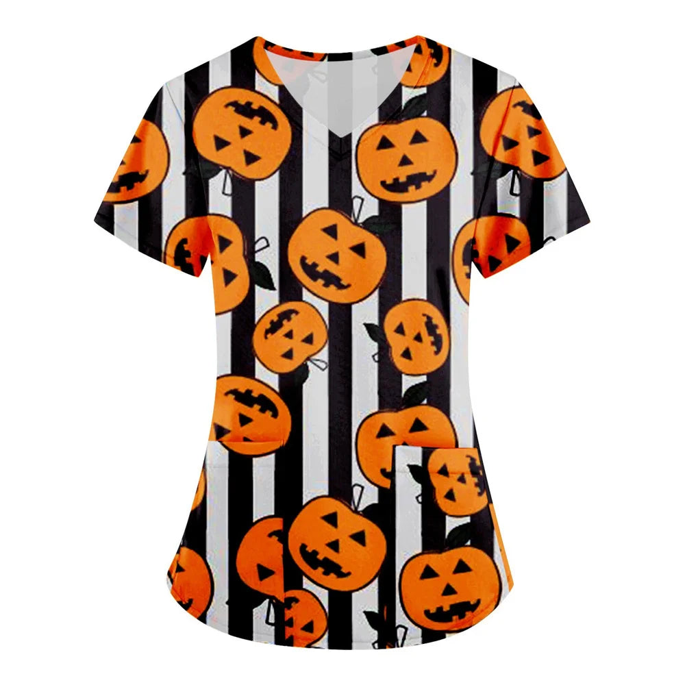 Dámské triko se vzorem Halloween