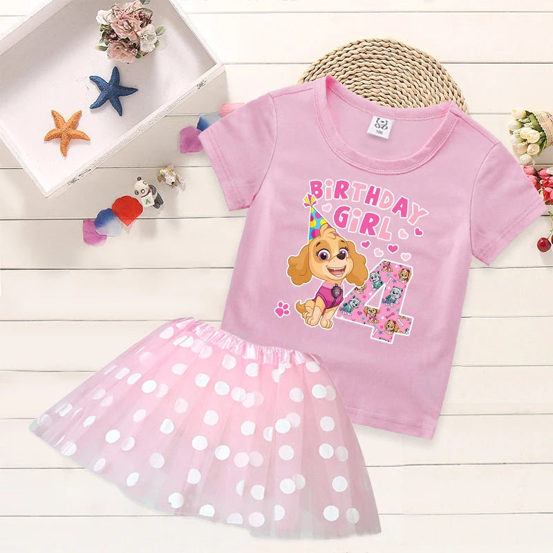 Dívčí narozeninová souprava Paw patrol