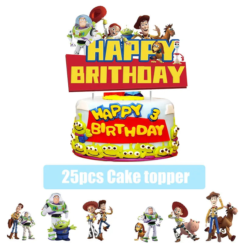 Doplňky na oslavu Toy Story