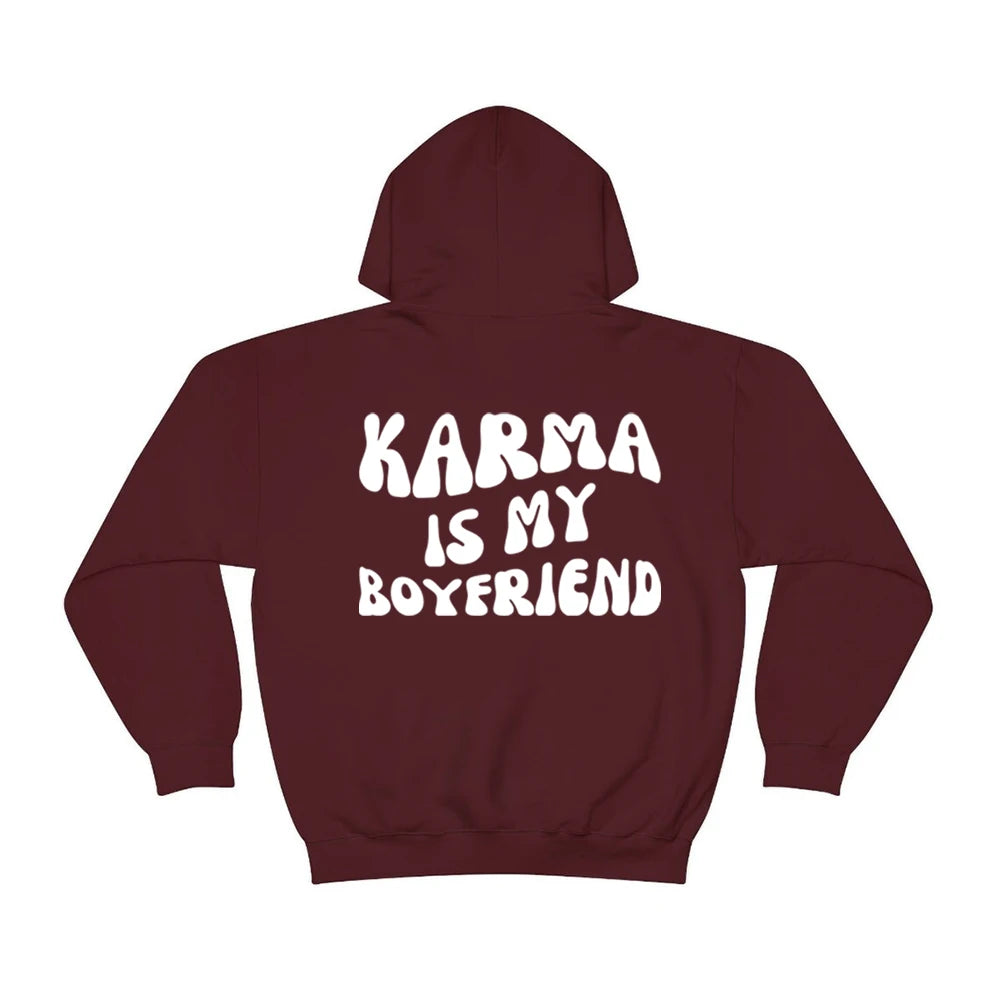 Dámská mikina Karma Is My Boyfriend
