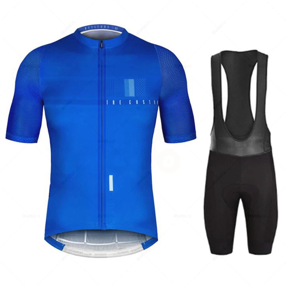 Pánský cyklistický set s krátkým rukávem
