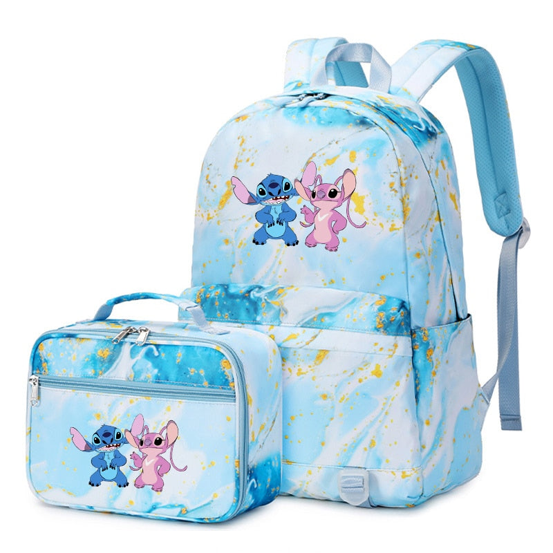 Školní batoh a taška na oběd Stitch