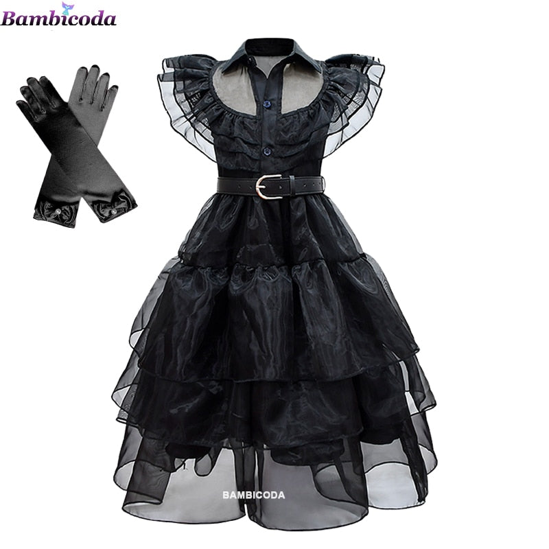 Dívčí kostým Wednesday