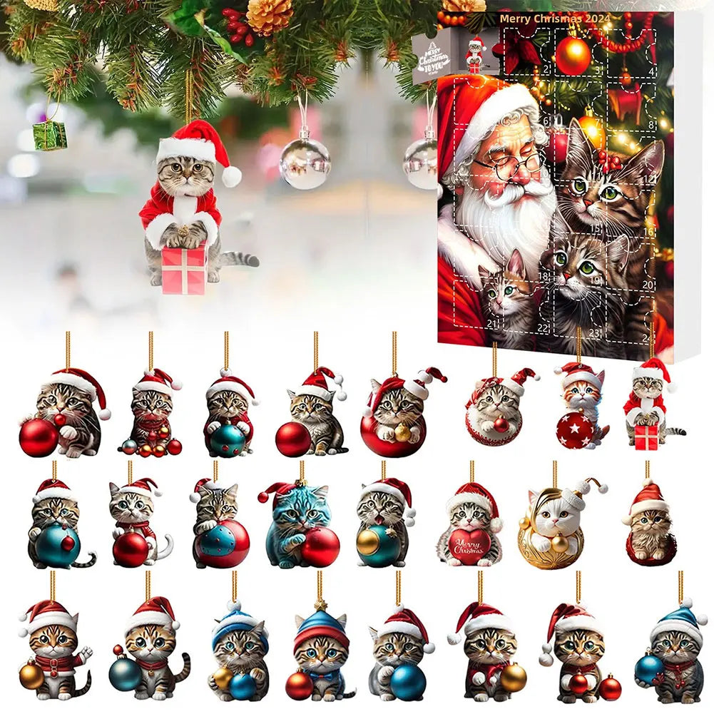 Adventní kalendář s jezevčíkem