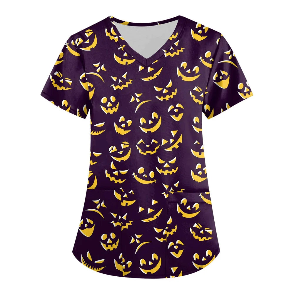 Dámské triko se vzorem Halloween