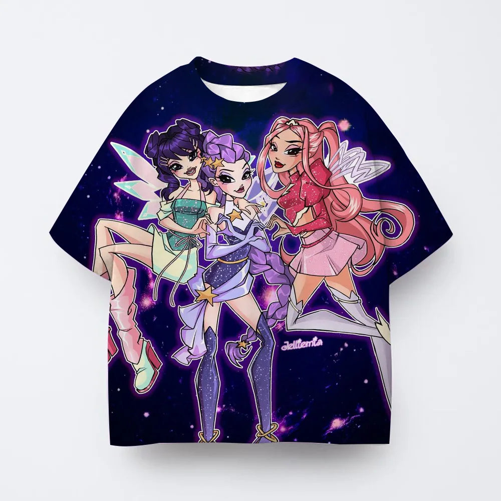 Dívčí triko Demon Hunters