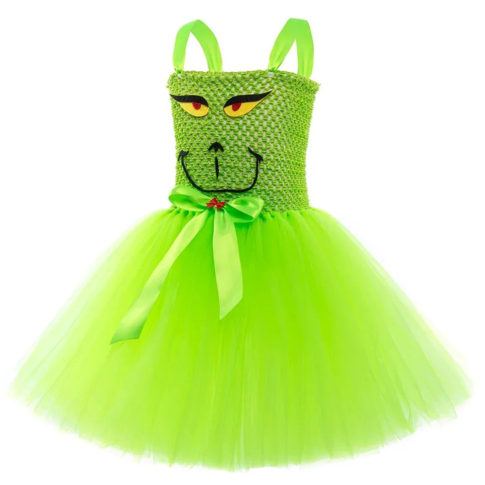 Dívčí šaty Grinch