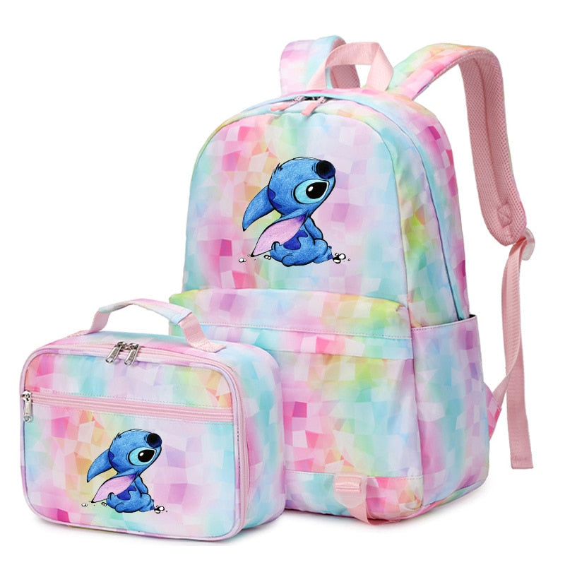 Školní batoh a taška na oběd Stitch