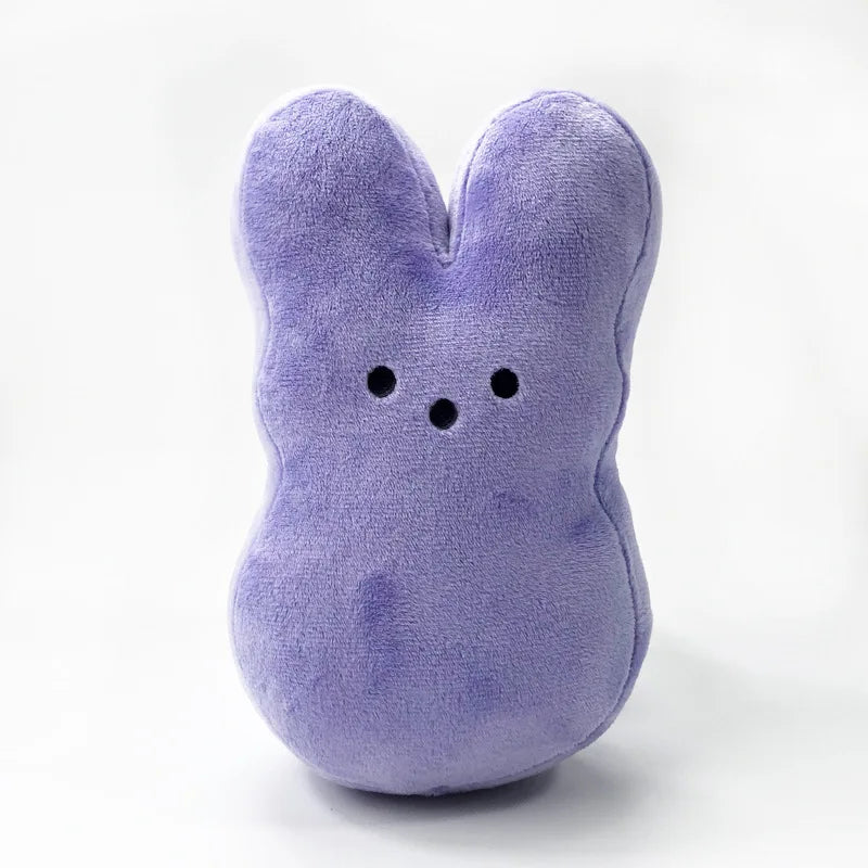 Dekorace plyšový zajíček 15 cm