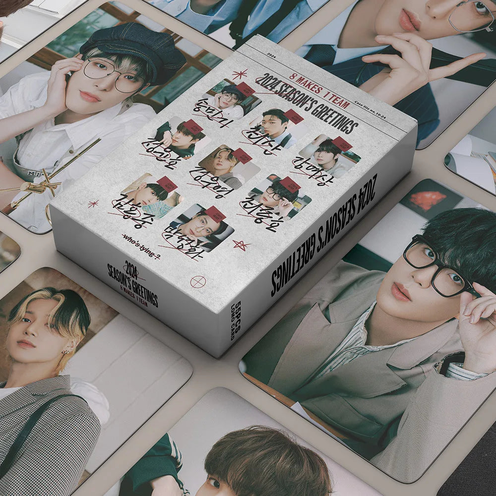Lomo karty ATEEZ 55 ks