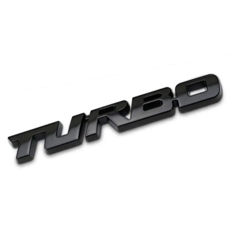 Samolepka Turbo na auto