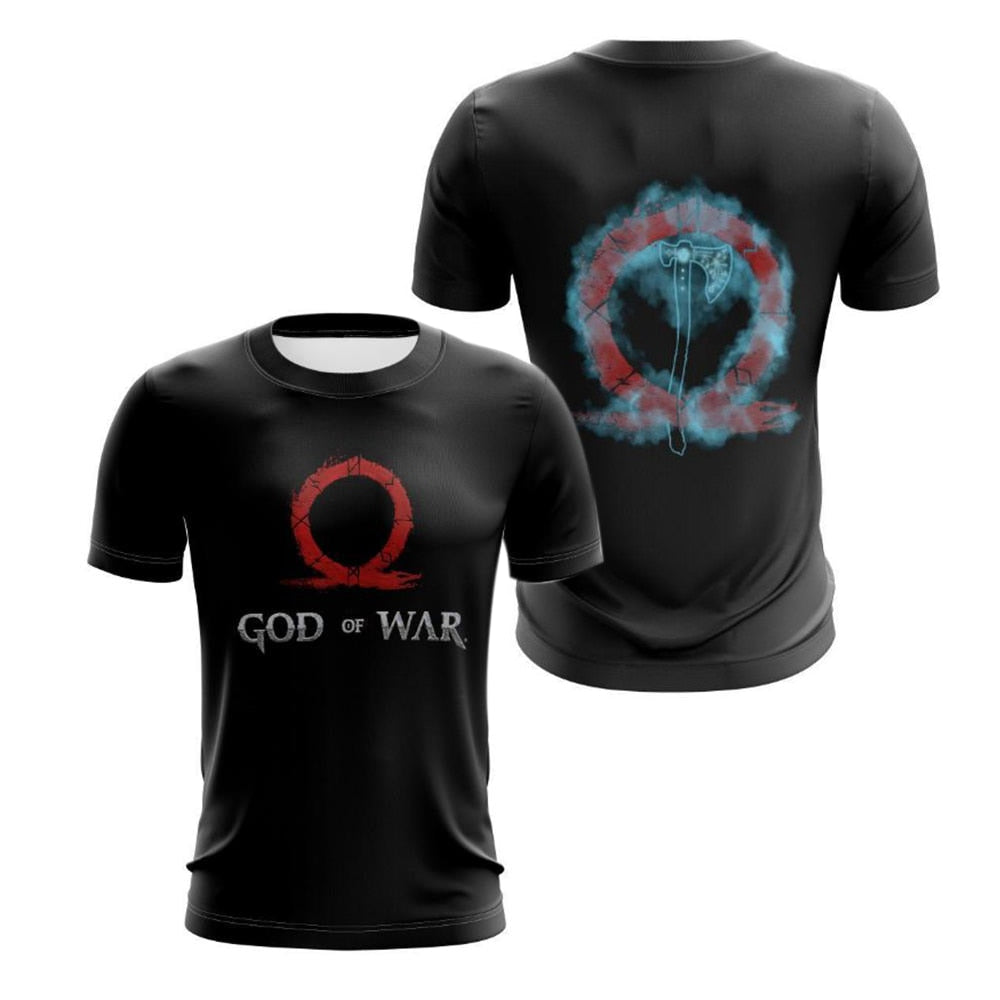 Pánské 3D triko God of War