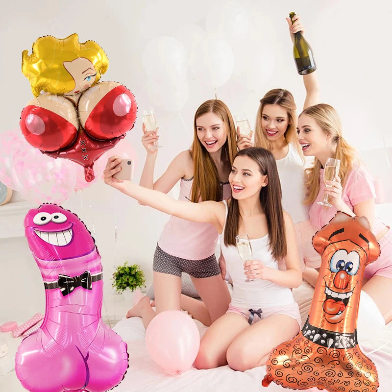 Vtipné balónky na rozlučku