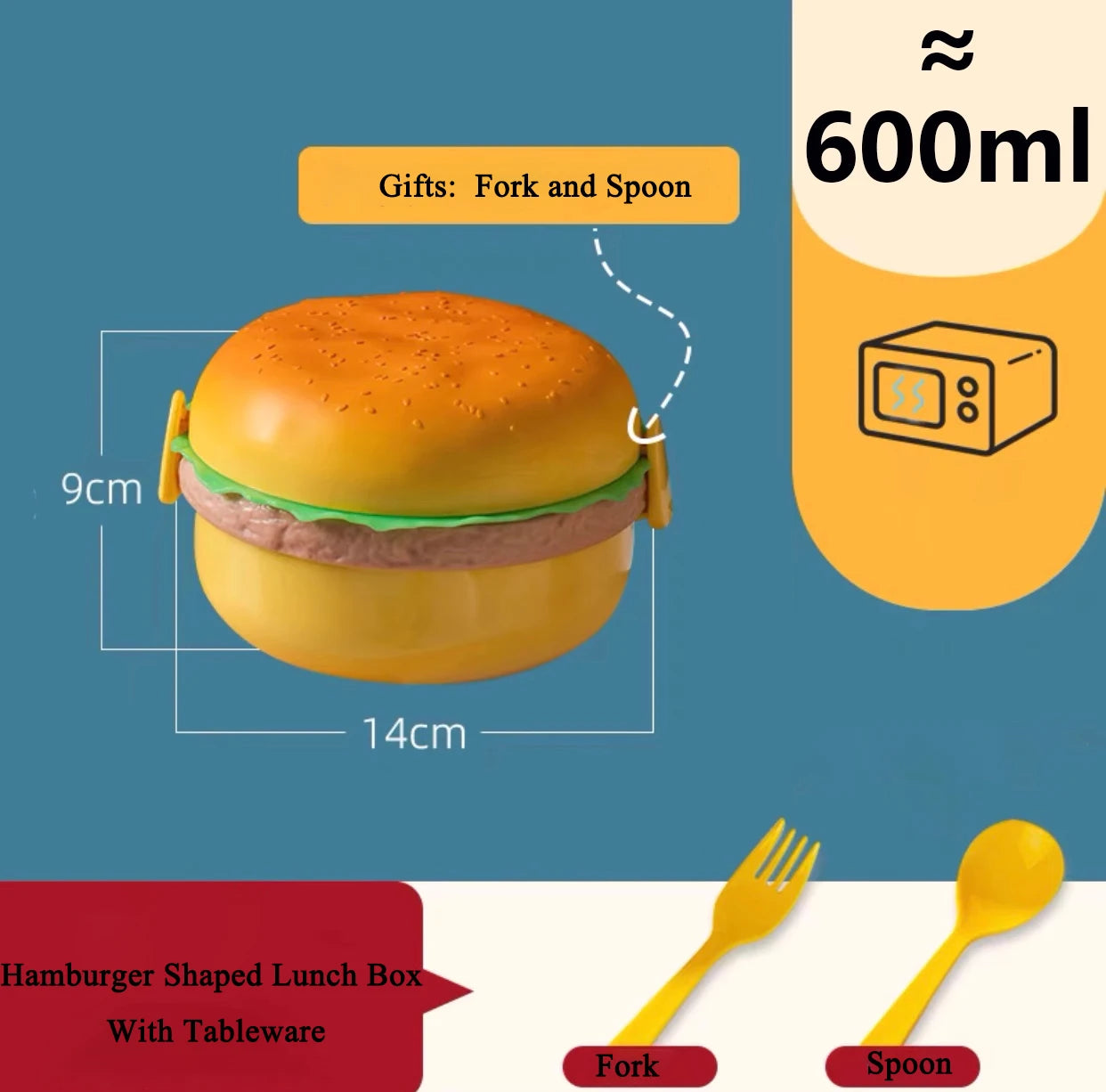 Box na svačinu Burger