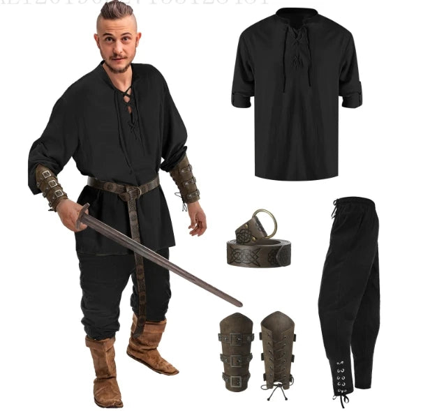 Pánský středověký kostým