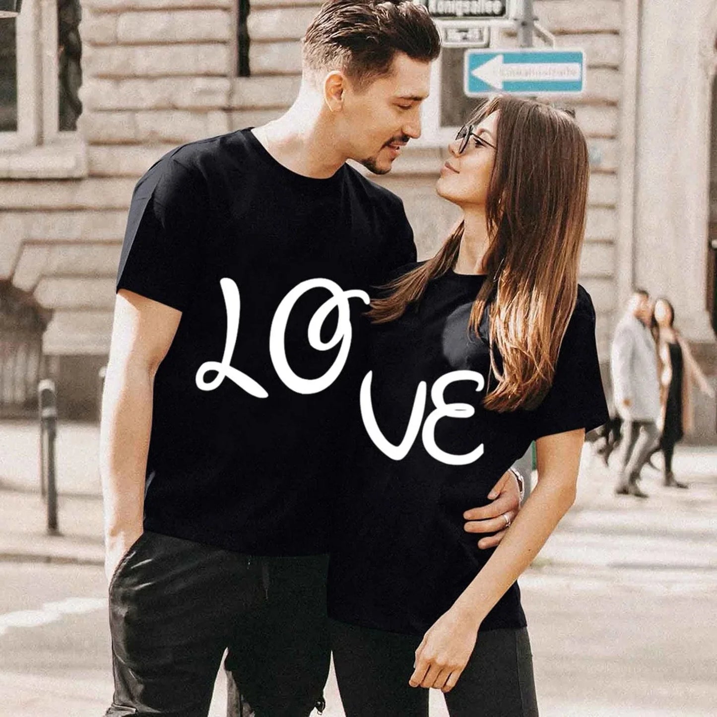 Tričko pro páry Love