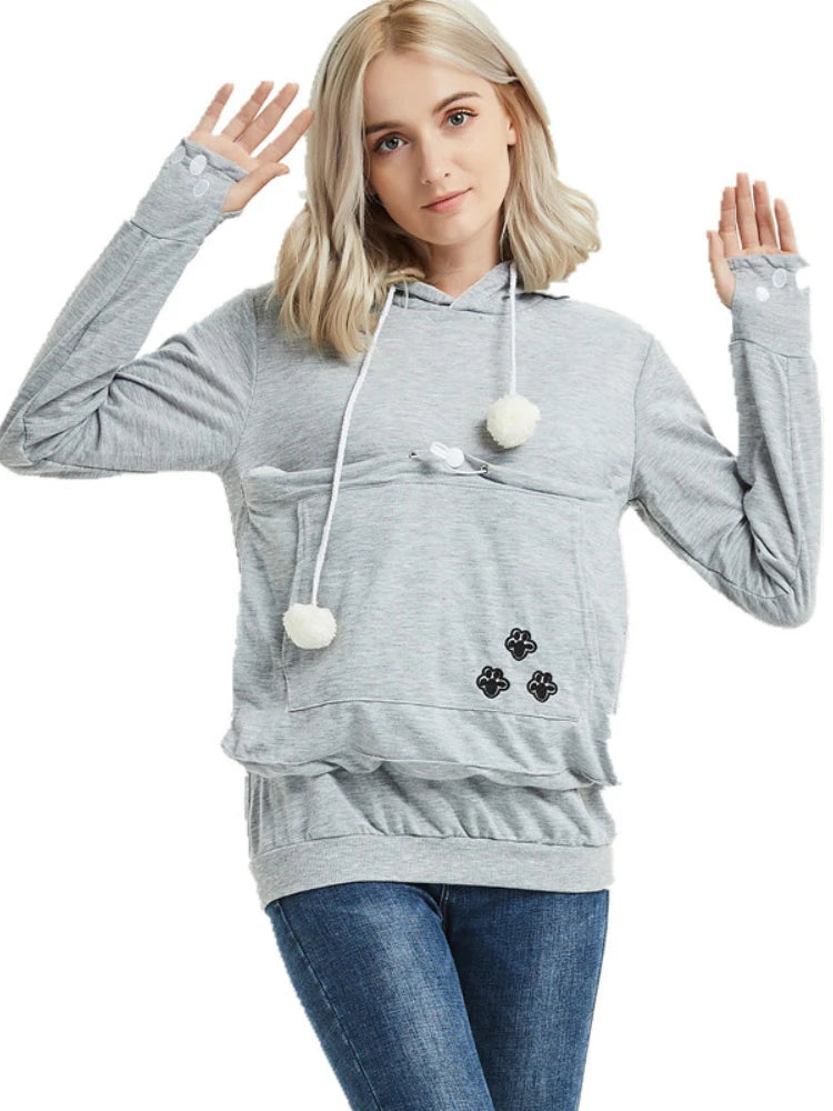 Unisex mikina s kapsou pro psy