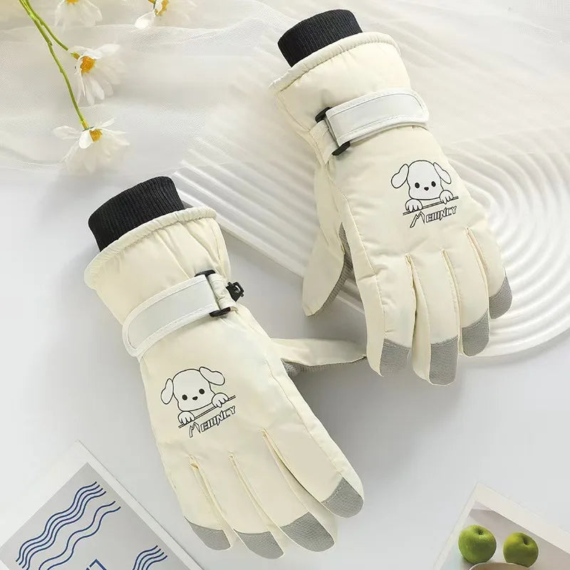 Dívčí Sanrio lyžařské rukavice