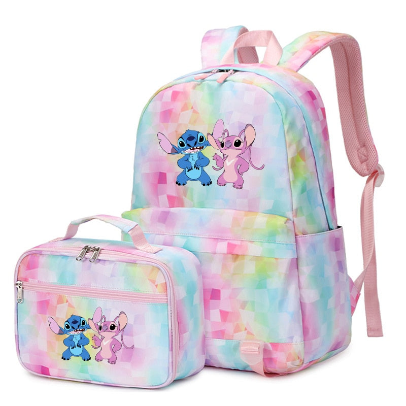 Školní batoh a taška na oběd Stitch