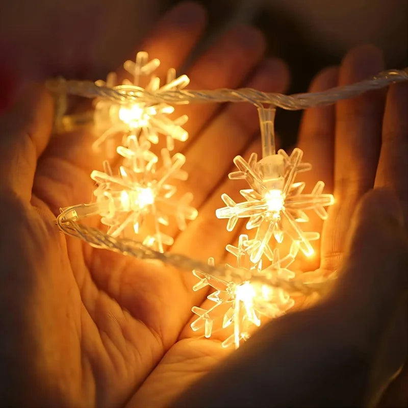 Řetěz LED vloček
