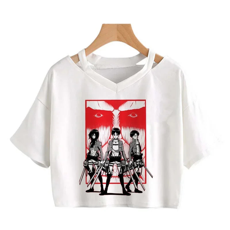 Dámský Anime croptop