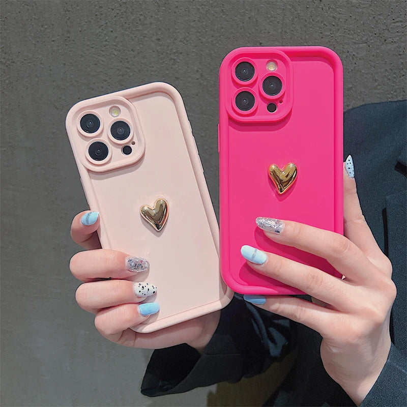 Kryt na IPhone se srdíčkem