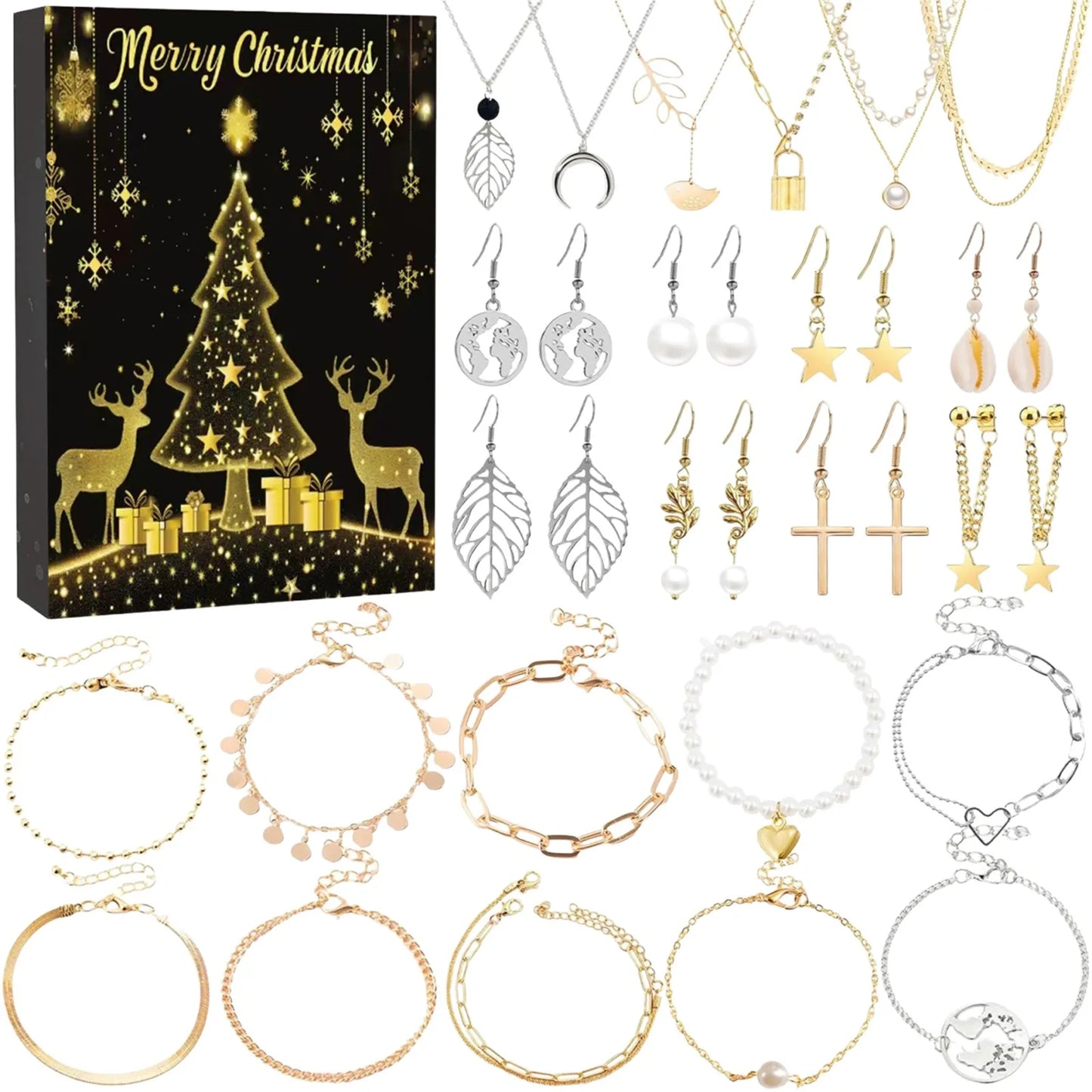 Adventní kalendář se šperky