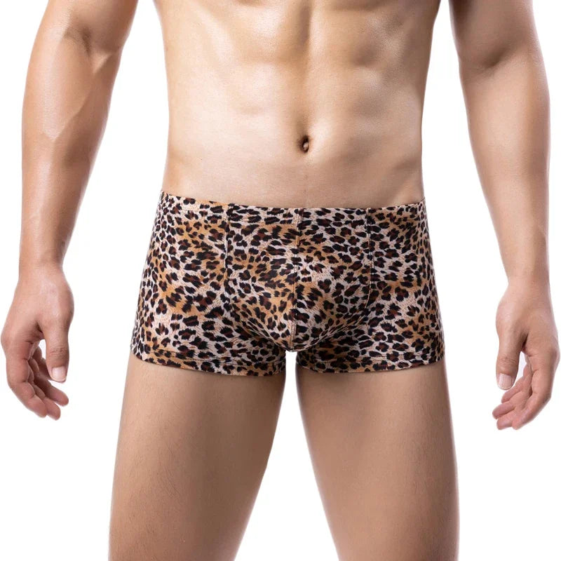 Pánské boxerky se zvířecím vzorem