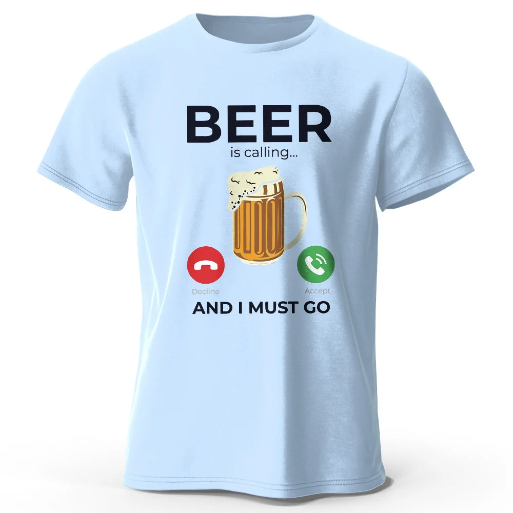 Pánské triko Beer Is Calling